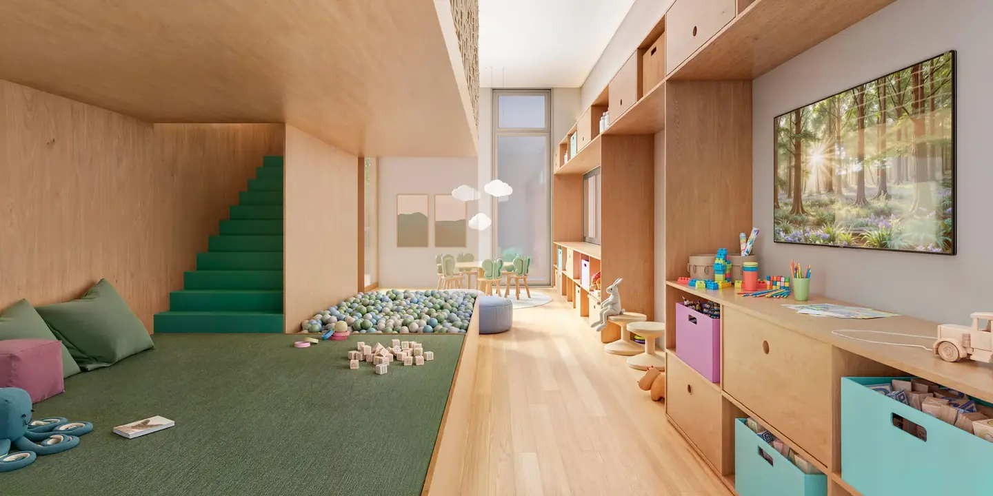 Brinquedoteca e Playroom com Espaço Lúdico para Crianças