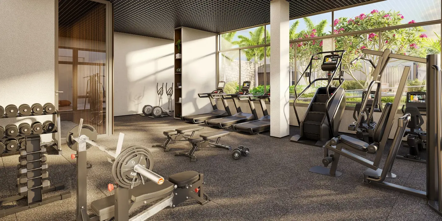 Fitness Center com Equipamentos de Linha Premium