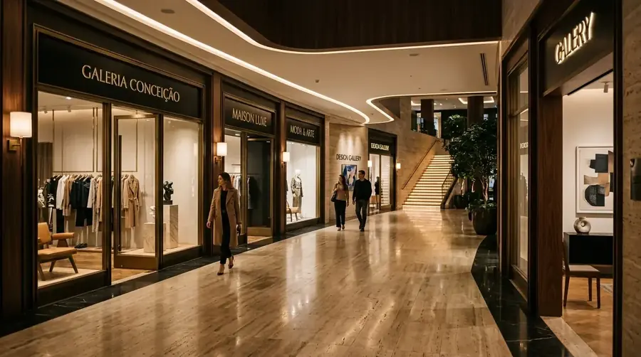 Shopping Ibirapuera e Galerias de Luxo